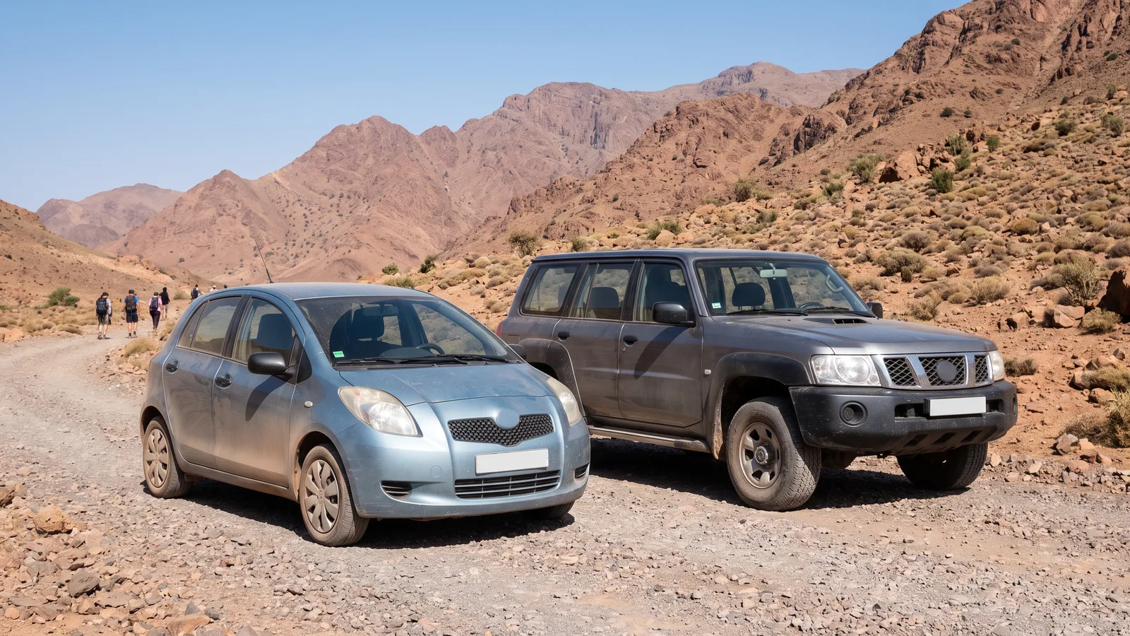 Heb je een 4x4 of een gewone stadsauto nodig in Marokko? Welke auto kies je voor jouw route